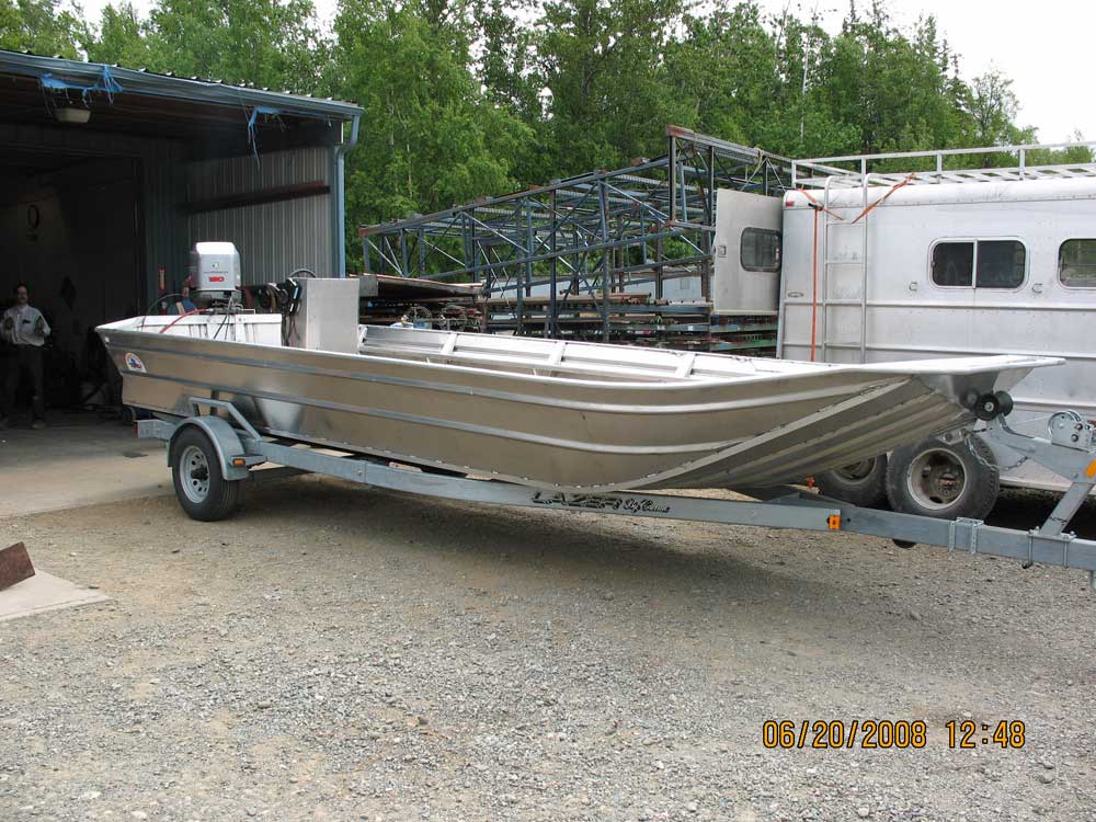 alaska boat builders, custom welded river boats, greatland